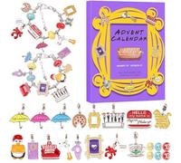 Calendario Avvento 2024 Gioielli Bambina, Calendario Avvento Bracciale Ragazza, Calendario Per Il Conto Alla Rovescia Di Natale Bracciali Fai Da Te Bambina, Kit Creare Gioielli Regalo Natale Ragazza