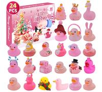 calendario avvento 2024,Rubber Duck Advent Calendar 2024-24 Rubber Duck,christmas Advent Calendar 2024 Kids,24 Days Christmas Countdown Calendar Toys,Christmas Countdown Advent Calendar Ornaments (C)