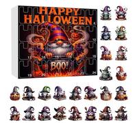 Calendario 'avvento 2025 | Calendario ’avvento Halloween 2025 - Countdown 24 Giorni Con Gnomi Per Feste, Finestra, Ingresso, Collezionisti E Casa