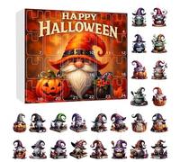 Calendario 'avvento 2025 | Calendario ’avvento Halloween 2025 - Countdown 24 Giorni Con Gnomi Per Feste, Finestra, Ingresso, Collezionisti E Casa