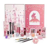 Calendario Avvento 2025 Make Up, 24 sorprese beauty in un calendario dell'Avvento, il regalo di Natale perfetto per donne e ragazze, Calendario Conto alla Rovescia Natale Pieno di Kit Trucco