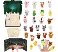 Calendario Avvento 2026, Marionette da Dito e Teatro | 24 marionette da dito, carte gioco e teatro nel bosco Giochi con Le Dita Calendario Di Natale