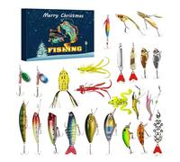Calendario 'Avvento | 24 Giorni Conto alla Rovescia per Papà,Idea Regalo Casa Zio Nonno Marito Figlio,Regalo Pescatore Passione