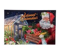 Calendario Avvento 24 semi da piantare Babbo Natale nella Serra