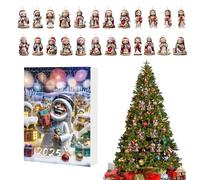 Calendario 'Avvento A Pendente Per Il Conto Alla Rovescia Del Natale | Calendario 'Avvento Con 24 Decorazioni Di Gesù | 2D Per Scena Ricordo,Per Studenti Adolescenti Adulti Amici Famiglia
