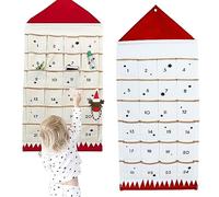 Calendario Avvento Appendere, Calendario Dell'avvento 2024 Christmas in Feltro, Calendario Natalizio Conto Alla Rovescia, Ricamo Con Numeri, Natalizio Avvento Calendario