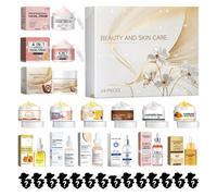 Calendario 'Avvento Beauty 2024, calendario 'Avvento per la cura della pelle, calendario 'Avvento di bellezza, conto alla rovescia, calendario 'Avvento per la cura della pelle, 24