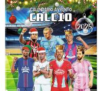 Calendario Avvento Calcio 2025: Libro di attività e da colorare con le migliori squadre del mondo. Un regalo perfetto per bambini e appassionati di calcio.