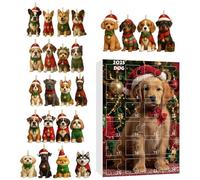 Calendario 'Avvento Canino Con Countdown Natalizi Da Collezione