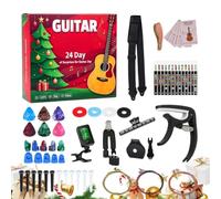 Calendario Avvento Chitarra Natale 2026 con 24 Giorni di Sorprese Musicali | Ideale per chitarristi e musicisti: un countdown natalizio unico con sorprese musicali ogni giorno per adulti e principianti