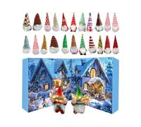 Calendario 'Avvento con di Natale, edizione limitata 2025, 24 giorni, con personaggi nani e bambole luminose, giocattolo decorativo per collezionisti, bambini, adulti, pratica