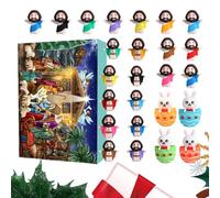 Calendario 'Avvento Con Statuetta Di Gesù - Mini Statua Ornamentale | Regalo Classico Per Il Conto Alla Rovescia Religioso | Pop-up Di Natale Per La Decorazione Domestica, Pasqu