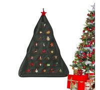 Calendario 'Avvento Con Tasche | Borsa A Forma Di Albero,Borse Riutilizzabili Per Avvento Con 24 Tasche,Per Porta Ingresso Soggiorno Camera Letto Bambini Capodanno
