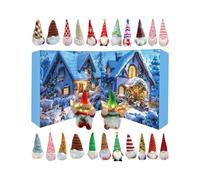 Calendario Avvento - Conto Alla Rovescia 'avvento Di Natale | Calendari Delle Bambole Gnome Di 24 Giorni | Figure Da Collezione Che Calze Stuffer Per Il Display Rituale Giornaliero Display Home