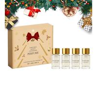 Calendario 'Avvento da donna - Profumo di bellezza 4 pezzi | Set di Natale 2025 di lunga durata per le vacanze | Ideale per viaggi, lavoro, appuntamenti, compleanni e tutti i giorni