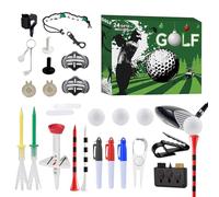 Calendario 'avvento da golf - Conto alla rovescia di Natale a 24 giorni, set di box regalo di novità | a tema da golf a, decorazioni per le vacanze per il papà del marito di com