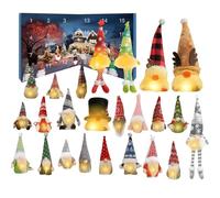 Calendario 'Avvento dei letini di Natale - 24 giorni Decorazioni per feste - Ornamento collezionabile - Per la decorazione della casa, 'ufficio, del, dello scaffale,