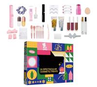 Calendario 'Avvento Di Bellezza Per Natale,24 Giorni Di Cosmetici Per L'Avvento Natalizio | Kit Makeup Calendario Conto Alla Rovescia - Per Feste Natalizie Raduni Per Adolescenti La Ragazza Le Donne L