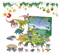 Calendario 'avvento Di Dinosauro - Conto Alla Rovescia Di Natale A 24 Giorni Con Modelli Di Dinosauri E Interattivi | Casse Regalo Per Vacanze, Calze A Pezzi, bombonieree Per Ragazzi