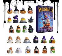 Calendario 'Avvento Di Halloween 2025 | Calendario Con Gnomi Da Collezione 24 Giorni | Decorazione Domestica per i Bambini, la Moglie, la Figlia, l'Amica, la Sorella, i Ragazzi e le