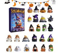 Calendario 'avvento Di Halloween | Giocattolo A 2025 Con Gnomi Per Bambini,Decorazione Domestica per i Bambini, la Moglie, la Figlia, l'Amica, la Sorella, i Ragazzi e le