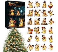 Calendario 'Avvento Di Halloween Ornamenti 2D Per La Casa