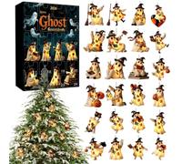 Calendario 'Avvento Di Halloween Ornamenti 2D Per La Casa