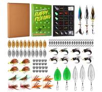 Calendario 'Avvento di Pesĉa 2025 - Cofanetto Regalo per Pescatori con 24 Giorni di Esche | Include, Appetiti e accessories per Acqua Doĺce e Salata, Idea Originale per Uomo, Padreto