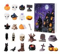 Calendario 'Avvento Fantasmi, 24 Pezzi Calendario Spettrale, Decorazione Casa Per Bambini Ragazzi E Famiglia Festa Autunno Stregato