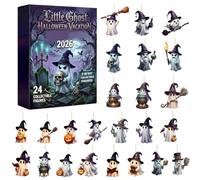Calendario 'Avvento fantasmi, Halloween, 2D, acrilico, fantasmi
