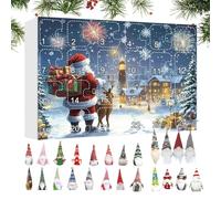 Calendario 'Avvento - Figurine di peluche pendenti - Natale per 24 giorni | per la stagione pasquale, per bambini, adolescenti e adulti, per feste come Halloween e azione