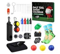 Calendario Avvento Giocattoli, Decorazione Casa Sportiva, Calendario Avvento Da 24 Giorni Con Da Golf, Per Ragazzi Adolescenti Papà Marito Fidanzato Bambini Avventura All'Aperto