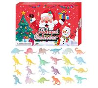Calendario 'Avvento Giocattolo - 24 Giorni Figura Dinosauro Che Si Al Buio Calendario Conteggio Indietro Bambino,Adorabile Figura Di Natale Per Bambini Ragazze Famiglia Figlia Sorella Moglie