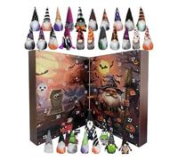 Calendario 'Avvento Halloween Gnomi, Decorazioni Natalizie di Folletti per Halloween, Decorazioni Natalizie Per La Casa Bambini Ragazzi Adulti Famiglia Amici