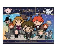Set di cancelleria con calendario dell'Avvento di Harry Potter, set di cancelleria per calendario dell'Avvento 2026, con licenza ufficiale, conto alla rovescia di Natale per 24 giorni, con regali a