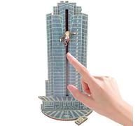 Calendario 'Avvento in legno, decorazione per 24 giorni, con cerniera, decorazione centrale stagionale per ufficio, aula e la camera da