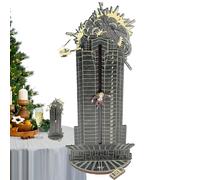 Calendario 'avvento In Legno Per Natale | Decorazione Natalizia a Conto Alla Rovescia 24 Giorni in Legno | Centrotavola Stagionale Per Casa Come Decorazione