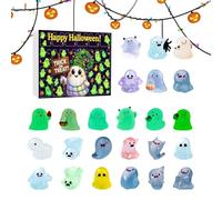 Calendario 'Avvento Miniatura | Calendario 24 Giorni con Fantamas per Contare verso Halloween, Scultura Collezionabile al Buio per Decorazione di Tavolo Mensola Scaffale