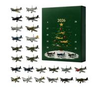 Calendario 'Avvento Natalizio Con Aerei Calendario Avvento 24 Decorazioni