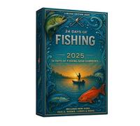 Calendario Avvento Per 2025 | Decorazione 2D Per Attrezzatura Da Da 24 Giorni | Calendario Di Natale Per La - Per Jigging Trolling Lancio Torrente Acqua Dolce Acqua Salata Casa Albero