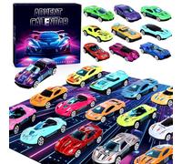 Calendario Avvento Per Bambini 24 Pezzi Calendario Avvento Cars 24 Giorni di Natale Conto alla Rovescia Sorpresa Natale Auto Giocattoli Per Bambini Ragazzi Ragazze