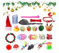 Calendario 'Avvento Per Gatti 2025 - Decorazioni Per L'albero Di Natale, Calendario Per Il Conto Alla Rovescia Per Animali Domestici | Kitten Toys 24 Giorni Per Un Piacere Continuo element Di Gio