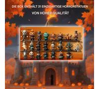 Calendario 'Avvento per Halloween, 31 notti di spavento, decorazione per la casa, per il , la porta dei bambini, l'ingresso degli amici, la finestra, il soggiorno, gli adulti