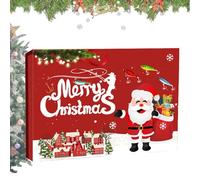 Calendario 'Avvento Per La | 24 Giorni Set Conteggio Alla Rilancia Per Natale | Attrezzatura Acqua Salata E Esche Artificiali | Regalo Per Marito Padre Nonno Amico Adolescenti Adulti