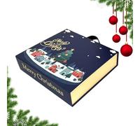 Calendario 'Avvento per la preparazione di Natale: questo calendario accorcia l'attesa per Natale con 24 punti salienti giornalieri. Ogni soggetto aperto offre momenti speciali di connessione e ga