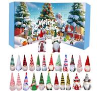 Calendario Avvento per le vacanze Gnome di Natale 2025 Calendario di conto alla rovescia di Natale (E)