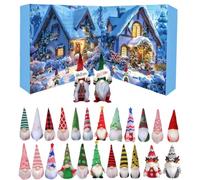 Calendario Avvento per le vacanze Gnome di Natale 2025 Calendario di conto alla rovescia di Natale (G)