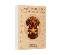 Calendario 'Avvento | Portachiavi Ciondolo Acrilico Dog2D | Ornamento calendario per 24 giorni - Per Pasqua Vacanze Stagionali Halloween Ringraziamento Adolescenti Adulti