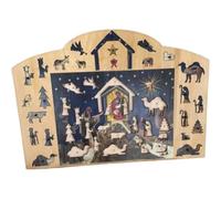 Calendario 'Avvento Presepe 2024 - Puzzle Calendario 'Avvento 2024 Presepe | Calendari Del Conto Alla Rovescia Di Natale 24 Giorni, Calendario Del Conto Alla Rovescia Storie Di Natale, Rompeca