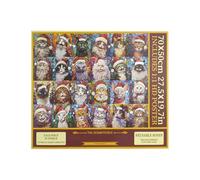 Calendario 'Avvento Puzzle per adulti, 2025, 1000 pezzi, giocattoli per feste, per cani, gatti, puzzle per l'avvento, per uomini, donne, bambini, ragazze, intrattenimento